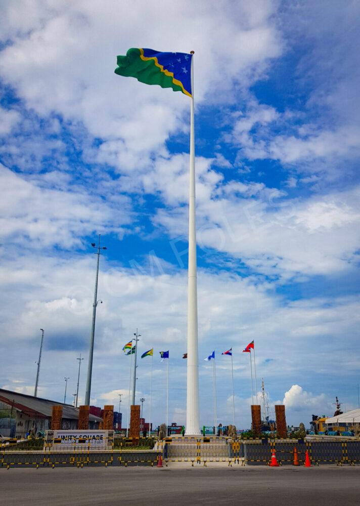 Solomon Ports 50m Flag pole